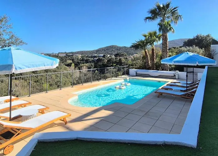 Villa La Bohem'azur Golfe St Tropez 170m2 5 Piscine Magnifique Vue Degagee Deco Boheme Chic Sainte-Maxime