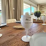 Villa La Bohem'azur Golfe St Tropez 170m2 5 Piscine Magnifique Vue Degagee Deco Boheme Chic
