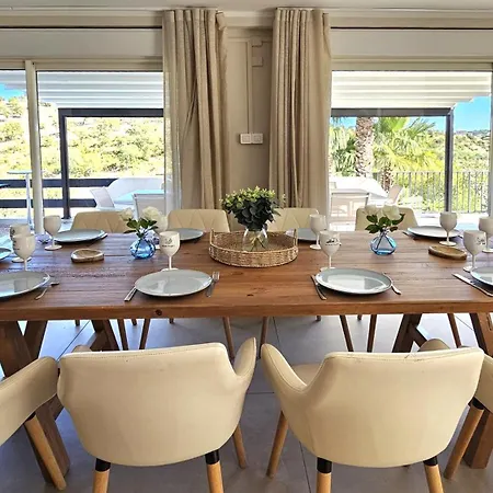 Villa La Bohem'azur Golfe St Tropez 170m2 5 Piscine Magnifique Vue Dégagée Déco Bohème Chic Sainte-Maxime