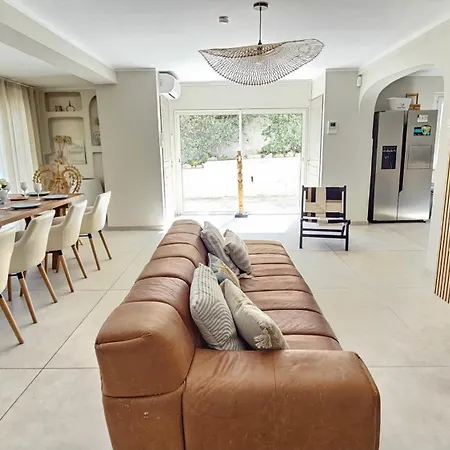 La Bohem'azur Golfe St Tropez 170m2 5 Piscine Magnifique Vue Degagee Deco Boheme Chic Villa *