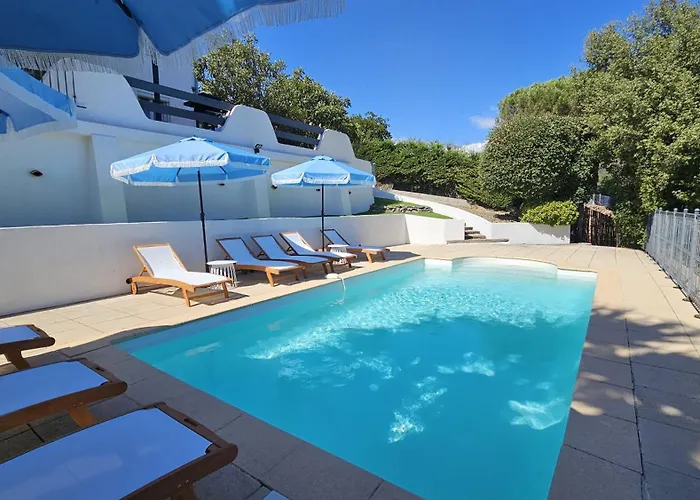 La Bohem'azur Golfe St Tropez 170m2 5 Piscine Magnifique Vue Degagee Deco Boheme Chic Villa *