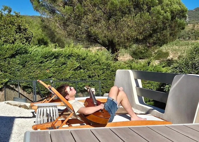 Villa La Bohem'azur Golfe St Tropez 170m2 5 Piscine Magnifique Vue Degagee Deco Boheme Chic *