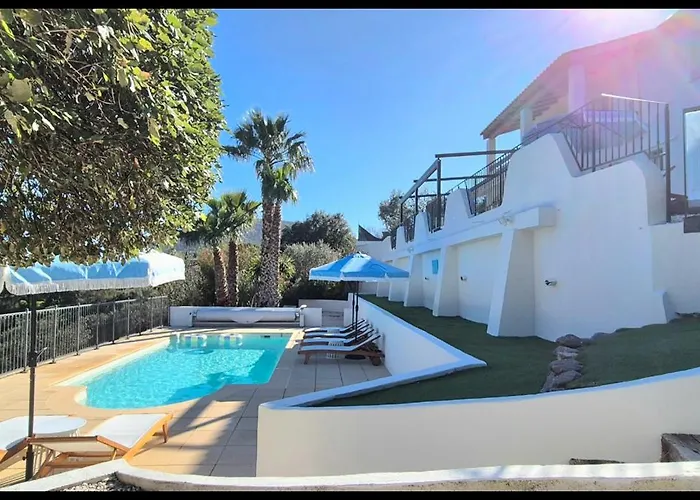 La Bohem'azur Golfe St Tropez 170m2 5 Piscine Magnifique Vue Degagee Deco Boheme Chic Villa *