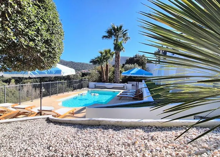 La Bohem'azur Golfe St Tropez 170m2 5 Piscine Magnifique Vue Degagee Deco Boheme Chic *